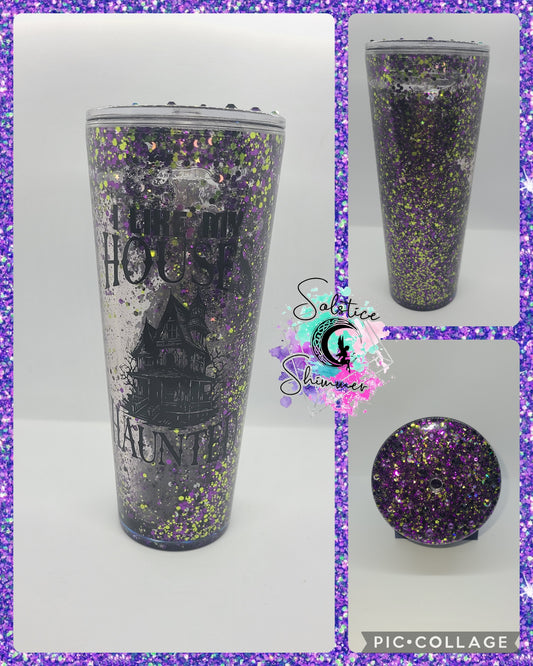 22 oz I Like My Houses Haunted Tumbler